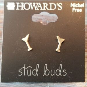 5 for $25 Martini Glass Stud Bids